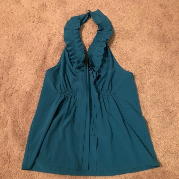 Pookie & Sebastain Tops - Ruffle Halter Top
